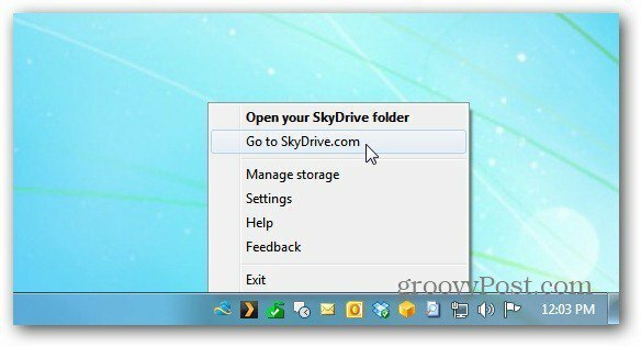 Dodieties uz SkyDrive