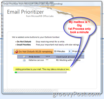 Kā sakārtot iesūtni, izmantojot jauno Microsoft Outlook e-pasta prioritāšu pievienojumprogrammu:: groovyPost.com