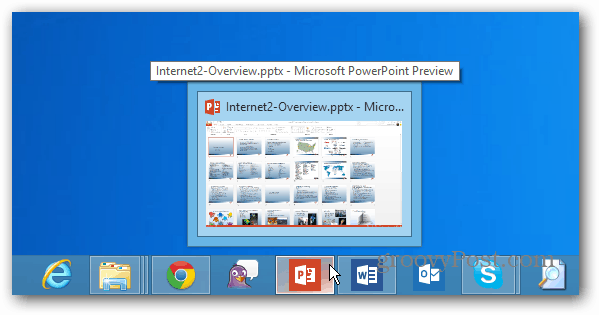 Windows 8 darbvirsmas uzdevumjosla