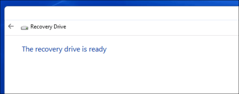 atkopšanas disks pabeidza operētājsistēmu Windows 11