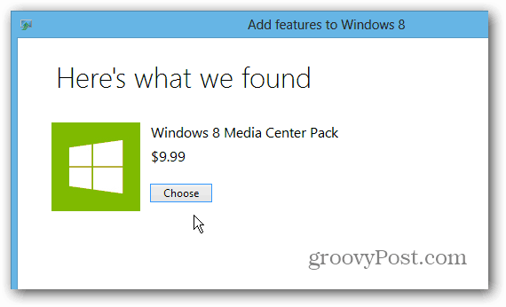 Windows 8 multivides centra pakotne