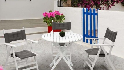 Stilīgi un ērti krēslu modeļi dārziem un terasēm
