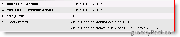 Microsoft Virtual Server 2005 R2 SP1 atjauninājums [Release Alert]