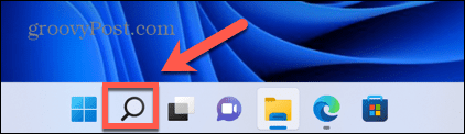 Outlook meklēšanas ikona
