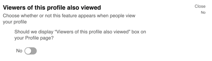 Šī profila skatītāji arī skatīja iespēju LinkedIn konfidencialitātes iestatījumos