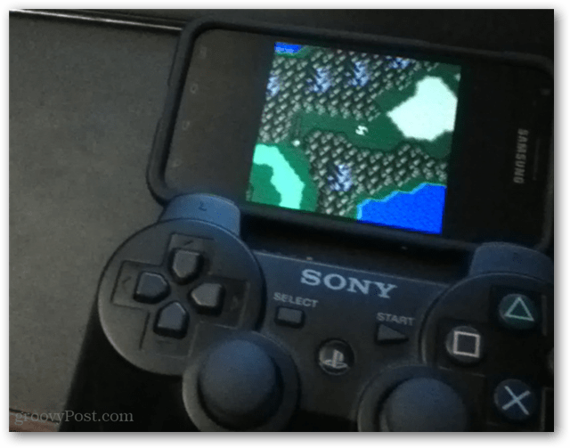 Bezvadu režīmā pievienojiet PS3 kontrolieri savam Android tālrunim