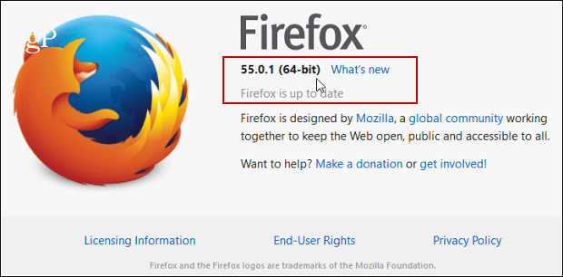 Mozilla tagad piedāvā 64 bitu Firefox pēc noklusējuma 64 bitu Windows lietotājiem