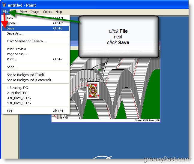 Uzņemiet ekrānuzņēmumu operētājsistēmā Windows XP