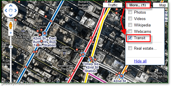 Noķeriet NYC metro, izmantojot Google Maps [groovyNews]