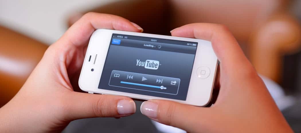 Kā apturēt YouTube lietotnes automātisku video atskaņošanu mājas plūsmā