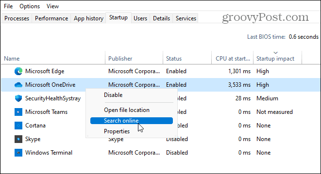 uzdevumu pārvaldnieks Windows 11 vairāk informācijas