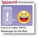 Piekļūstiet tūlītējo ziņojumu tīmekļa klientiem - Yahoo! -Google-MSN