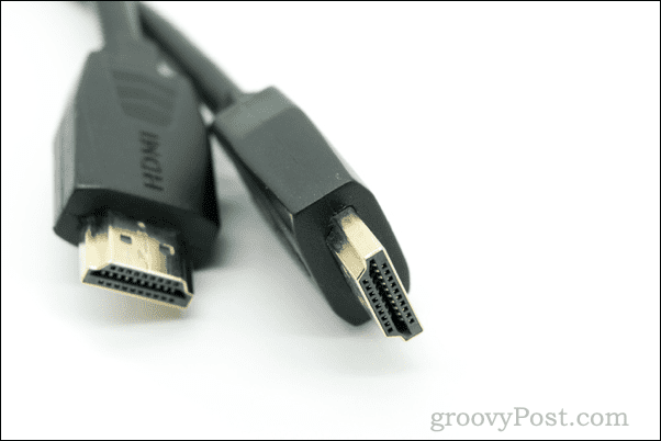 HDMI kabeļa piemērs