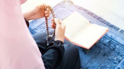 Kā padarīt lūgšanu tasbih? Lūgšanas un dhikr, kas jāskaita pēc lūgšanas
