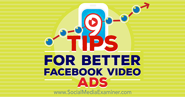 optimizēt videoreklāmas facebook