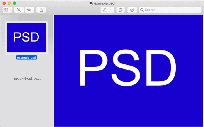 PSD faila atvēršana MacOS