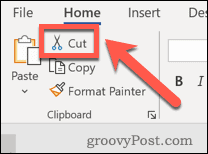 Poga Microsoft Word Cut