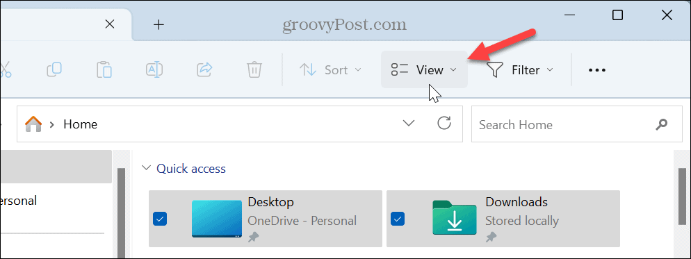 Atspējojiet izvēles rūtiņas operētājsistēmā Windows 11 
