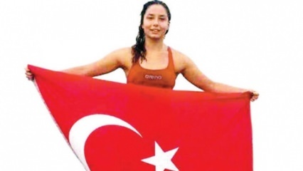 Ātrākā turku sieviete, kas šķērso Lamanšu: Bengisu Avcı 