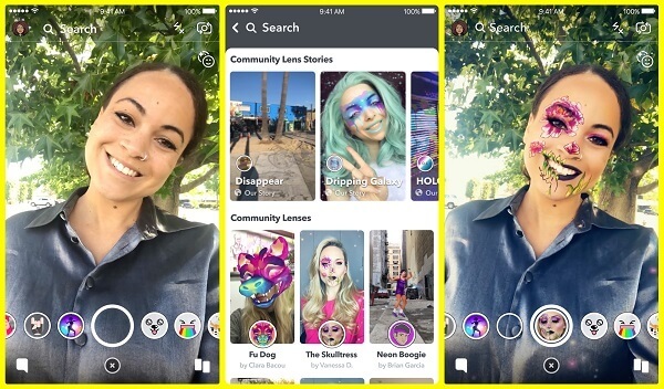 Snapchat izlaidīs Lens Explorer - vienkāršāku veidu, kā atklāt un atbloķēt tūkstošiem objektīvu, kurus visā pasaulē ir izveidojuši Snapchatters.