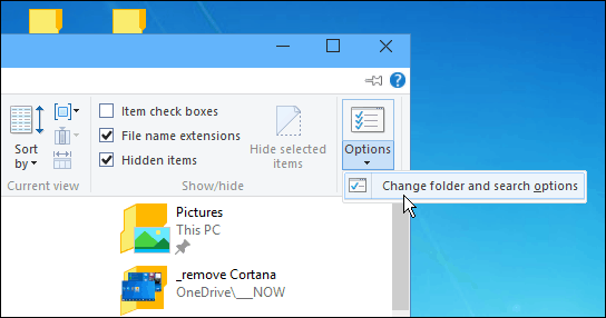 Windows 10 File Explorer skats