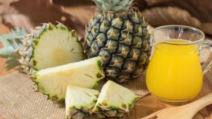 Kādas ir ananāsu un ananāsu sulas priekšrocības? Ja jūs dzerat regulāru glāzi ananāsu sulas?