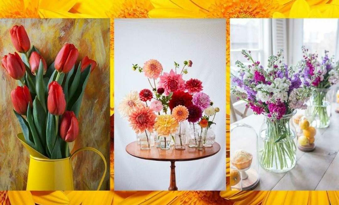 Kā puķes izmantot mājas dekorēšanā? Kā izveidot ziedu dekoru?