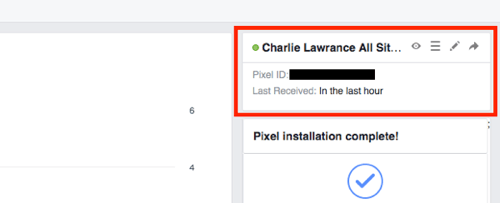 Savu pikseļu ID atrodiet savā Facebook reklāmu pārvaldniekā.