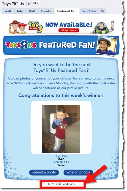 Toys R Us Featured Photo Facebook konkurss