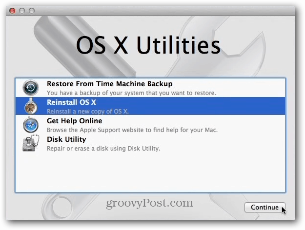 OS X utilītas