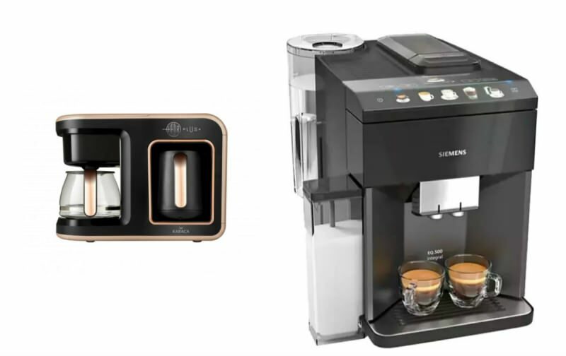 Kafijas automātu modeļi ar vairākām funkcijām