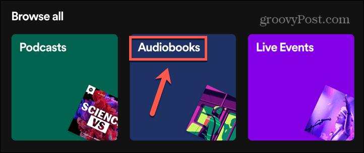 spotify audiogrāmatas