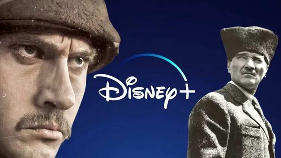 Kā atcelt Disney Plus abonementu? No Disney Plus, kas atcēla Ataturka sēriju...