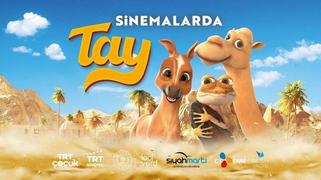 TRT kopražojuma filma "TAY" būs pirmā Turcijas animācijas filma, kas tiks izlaista Tuvajos Austrumos