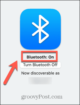 mac Bluetooth ieslēgts