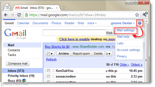 Kā dublēt Gmail datorā, izmantojot Gmail bezsaistes režīmu