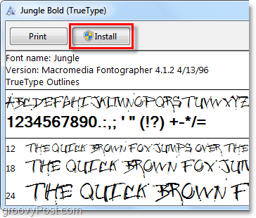 bezmaksas fonta instalēšana Windows 7