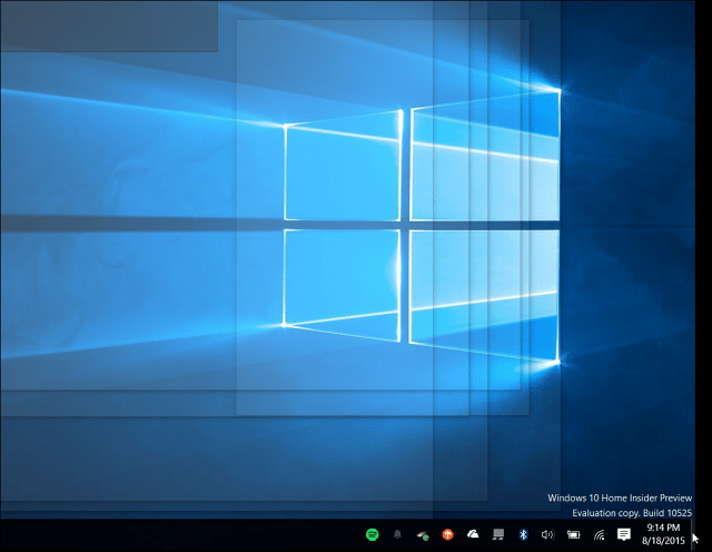 Windows 10 darbvirsmas palūrēšana