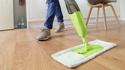Vai grīdas jānoslauka ar skrūvi vai mopu? 