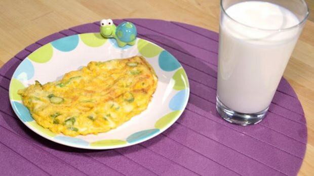 dārzeņu omlete recepte mazuļiem