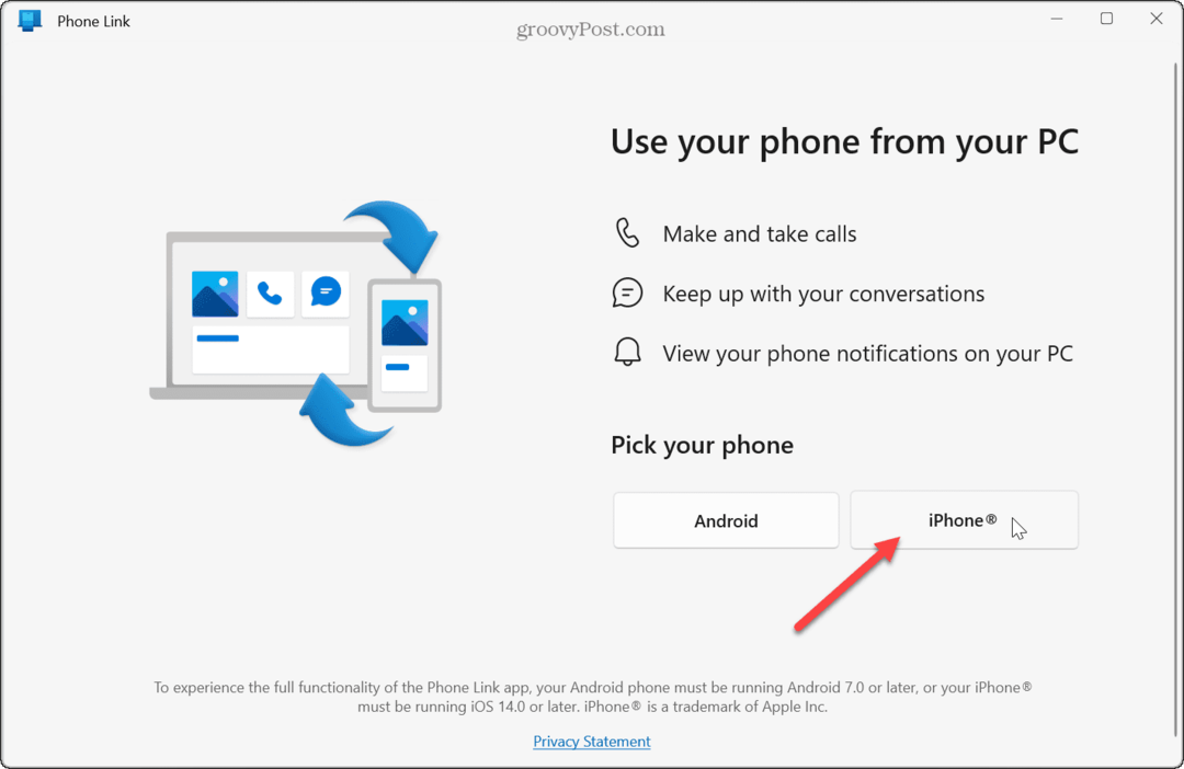 Kā savienot savu iPhone ar Windows 11