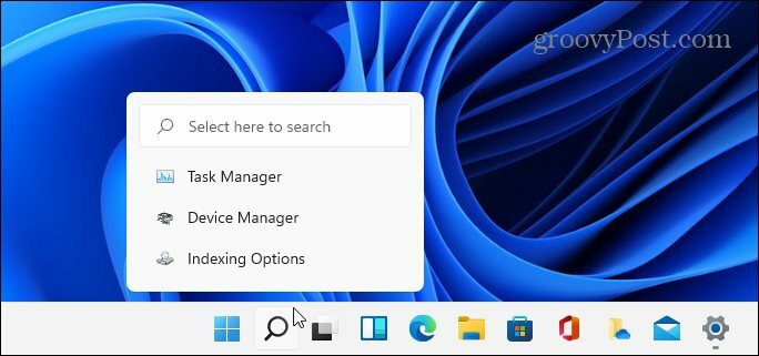 Meklēšanas ikona Windows 11
