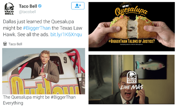 taco bell twitter video reklāma