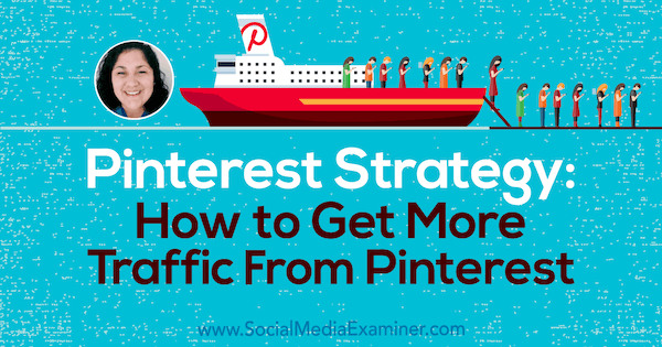 Pinterest stratēģija: kā iegūt lielāku trafiku no Pinterest, izmantojot Jennifer Priest ieskatu par sociālo mediju mārketinga Podcast.