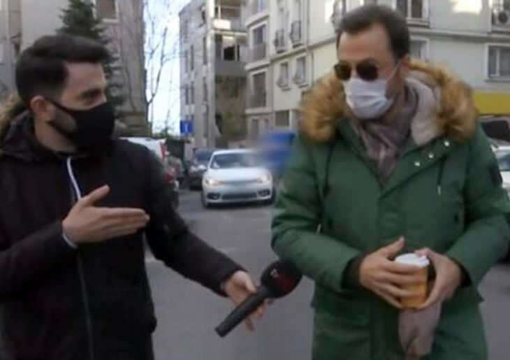 Yetkin Dikinciler strīdējās ar reportieri
