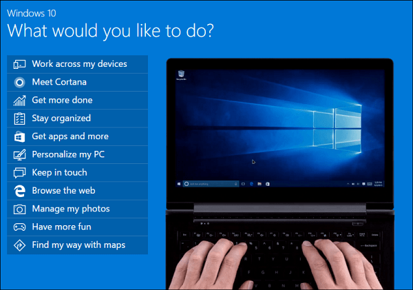 Windows 10 demonstrācijas tēmas