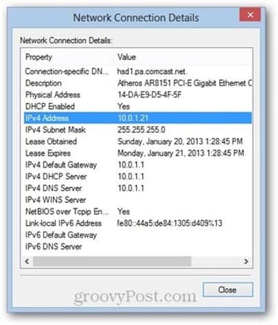 Windows 8 multivides piekļuves kontroles (MAC) adrese