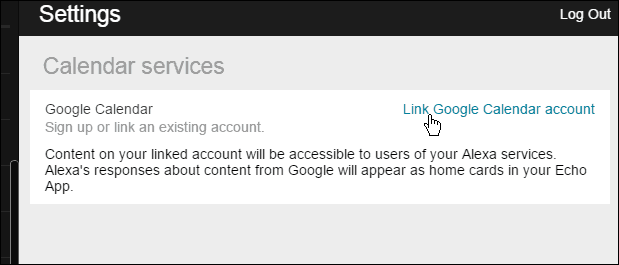 Kā savienot Google kalendāru ar Amazon Echo