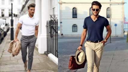 Kādi ir 2021. gada vīriešu T-kreklu modeļi? Skaistākie vīriešu t-kreklu kombinācijas ieteikumi