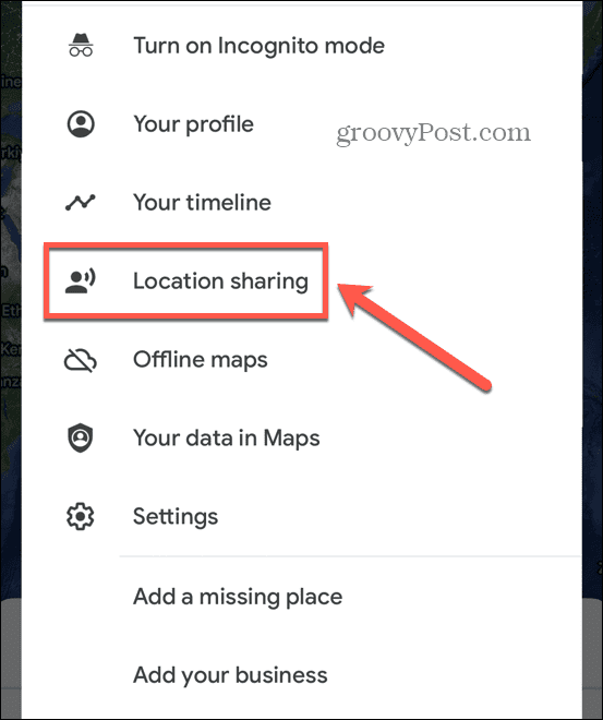 google maps atrašanās vietas kopīgošana